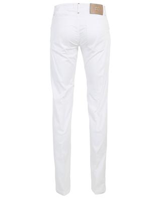 Nerano cotton and silk blend slim-fit trousers MARCO PESCAROLO