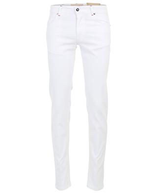 Nerano wool and cotton blend slim fit trousers MARCO PESCAROLO