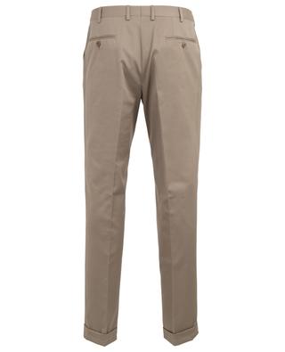 Tigullio cotton and cashmere blend slim fit trousers BRIONI