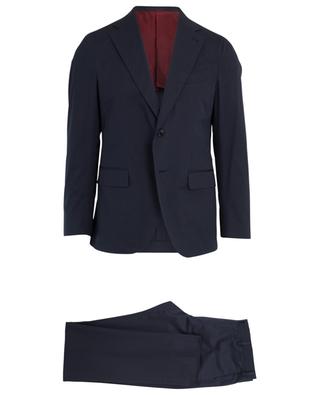Aida fitted stretch gabardine suit CARUSO