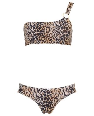 Majorca cheetah print asymmetrical bikini MELISSA ODABASH