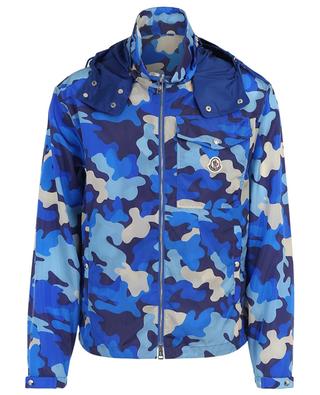 Vidourle camouflage print hooded windbreaker jacket MONCLER