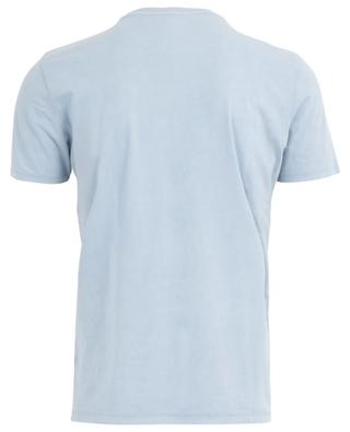 Cotton stretch jersey crew neck short sleeve T-shirt MAJESTIC FILATURES