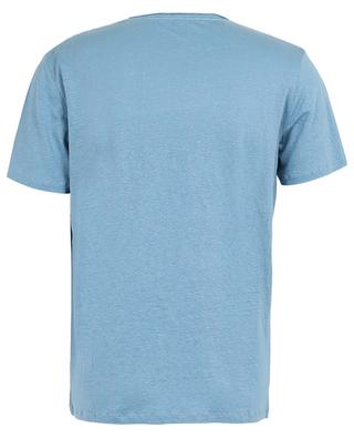 Deluxe round neck linen stretch T-shirt MAJESTIC FILATURES