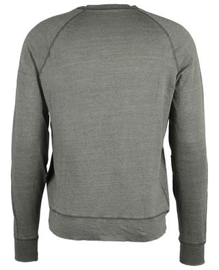 Fitted mottled sweatshirt with raglan sleeves MAJESTIC FILATURES