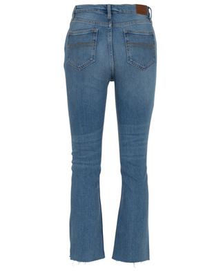 Kick Flare Idora 90s stonewash cropped raw edge jeans 10.11 STUDIOS