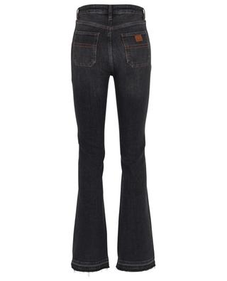 Rose Charcoal flared high-rise jeans 10.11 STUDIOS