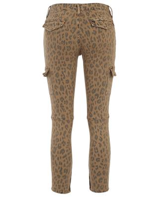 Cargo-Jeans im Skinny-Fit mit Geparden-Print FRAME