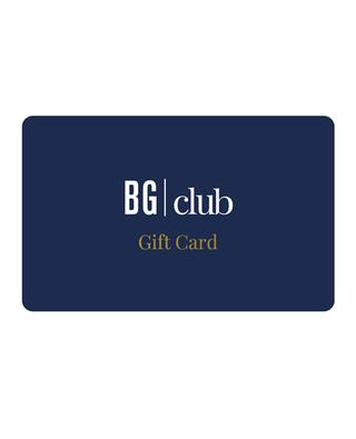 BG Club gift card BONGENIE GRIEDER