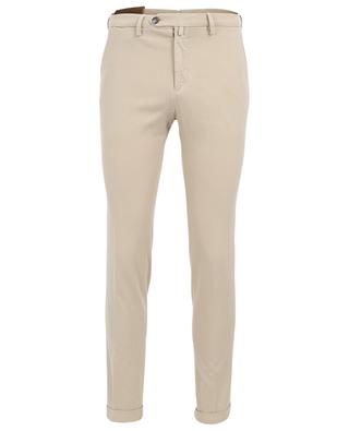 Tapered cotton stretch trousers B SETTECENTO