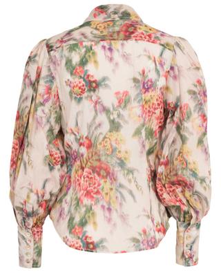 Wavelength floral print cotton shirt ZIMMERMANN
