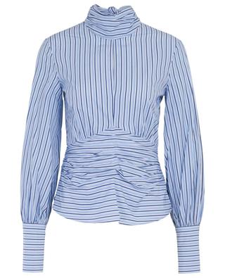 Striped top with gathering VICTORIA BY VICTORIA BECKHAM