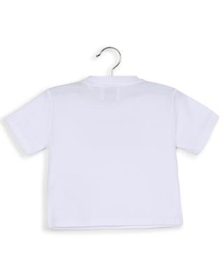 T-shirt en coton imprimé logo Mini Ble BURBERRY