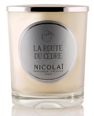 Bougie parfumée La Route du Cèdre - 190 g NICOLAI