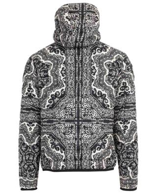 Zois lightweight hooded reversible down jacket with print MONCLER