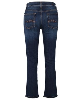 The straight crop straight cotton blend jeans 7 FOR ALL MANKIND