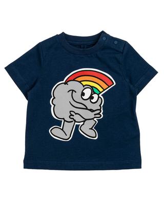 Rainbow Cloud printed short-sleeved T-shirt STELLA MCCARTNEY KIDS