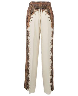Silk trousers with paisley print ETRO