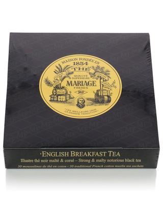 English Breakfast Tea muslin sachets MARIAGE FRERES