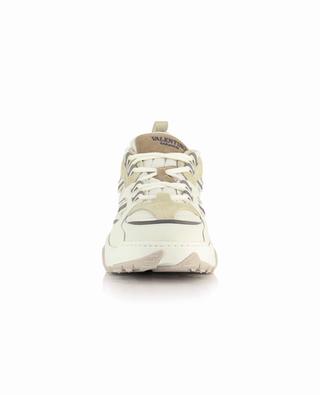 Afterdash low-top multi-material lace-up sneakers VALENTINO
