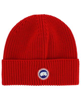 Arctic Disc ribbed wool beanie CANADA GOOSE