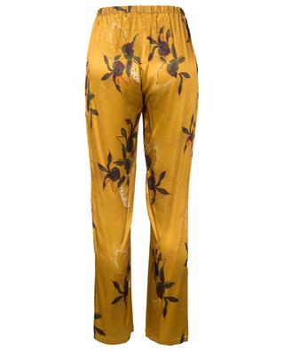 Abba viscose floral print trousers TOUPY