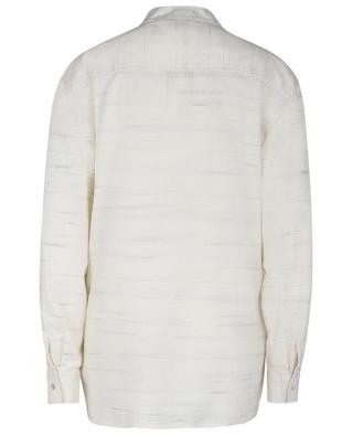 Oversize-Hemd aus Baumwollmix Kelia TOUPY