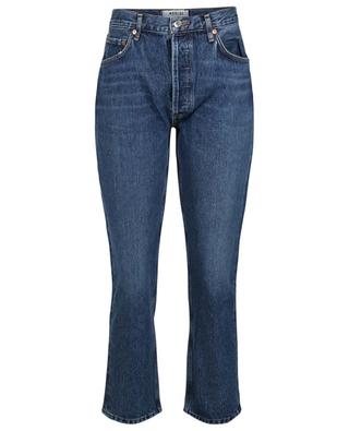 Gerade Jeans mit hoher Taille Riley AGOLDE