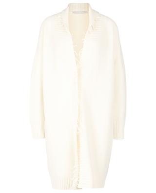 Long wool, silk and cashmere blend cardigan FABIANA FILIPPI