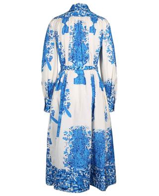 Bluegrace Reedition floral poplin shirt dress VALENTINO