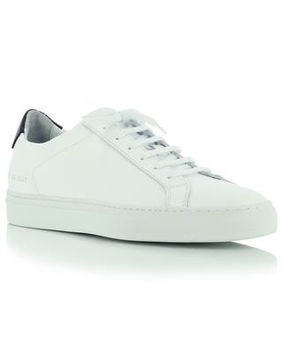 Retro Low lace-up sneakers in white and black leather COMMON PROJECTS