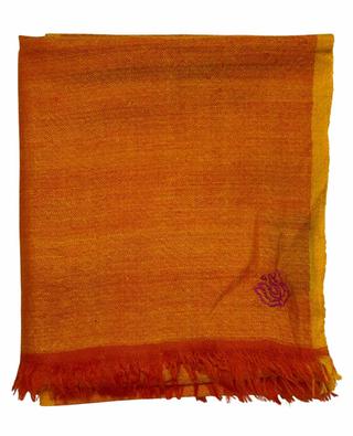 Schal aus Kaschmir Double Weave PINK MAHARANI