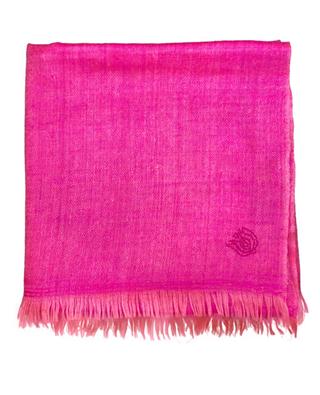 Double Weave cashmere scarf PINK MAHARANI