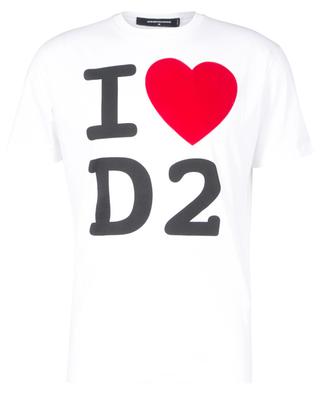 Slim-Fit-T-shirt mit Print I Heart D2 DSQUARED2