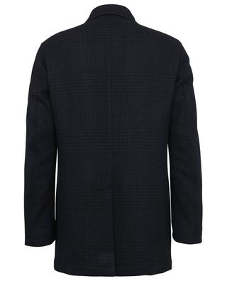 New Eros glen checked wool and cashmere coat MAURIZIO BALDASSARI