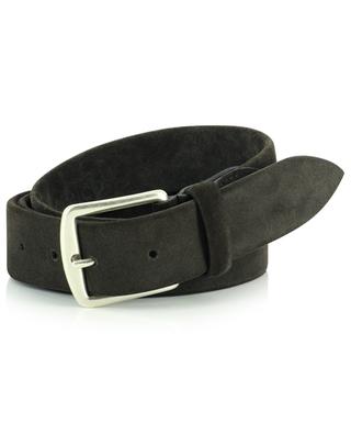 Suede belt with metallic buckle ANDREA D'AMICO