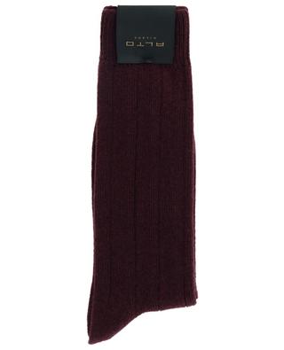 Virgin wool and cashmere blend thick socks ALTO MILANO