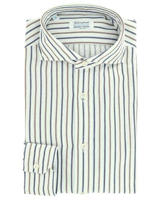Striped twill shirt GIAMPAOLO