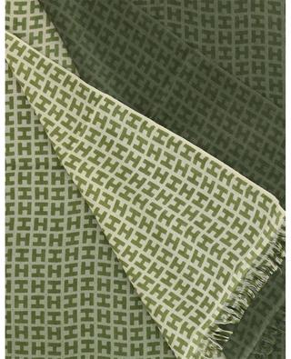Radeombre BCS colour gradient monogrammed scarf HEMISPHERE