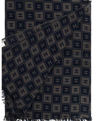 Betro-BCS chessboard monogram scarf HEMISPHERE