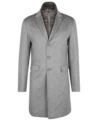 Manteau à boutonnage simple en cachemire déperlant Pure Cashmere HERNO