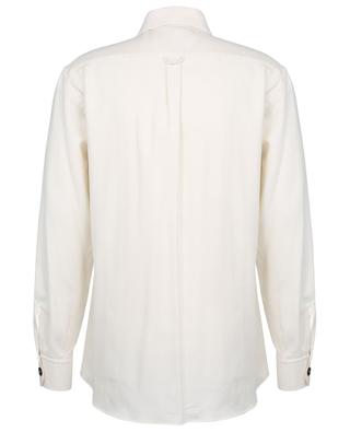 Plain cotton flannel shirt LARDINI