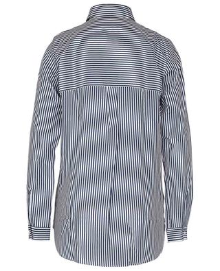 Stalla fluid striped lyocell shirt ARTIGIANO