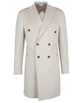 Milano double-breasted cashmere coat LUIGI BORRELLI