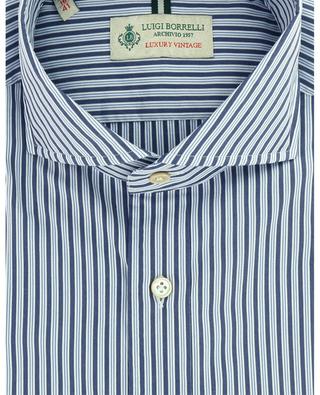 Striped cotton shirt LUIGI BORRELLI