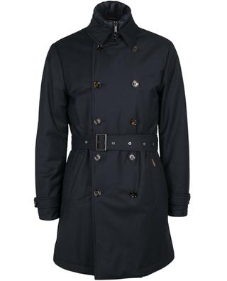 Minosse_LL1 padded virgin wool and cashmere trench coat MOORER