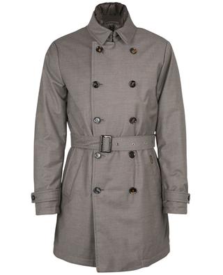 Minosse_LL1 padded virgin wool and cashmere trench coat MOORER