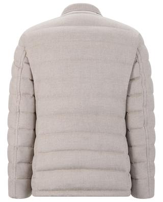 ZAYN-LS9 lightweight wool and cashmere down jacket MOORER