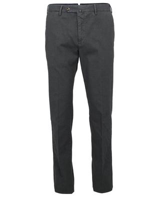 Superslim Fit houndstooth check gabardine trousers PT TORINO