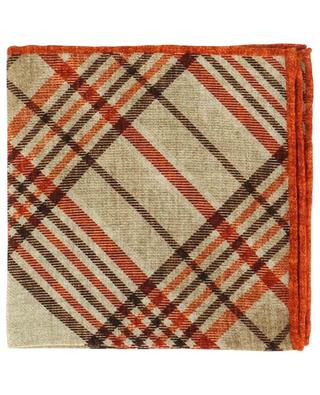 Will checked wool pocket square ROSI COLLECTION